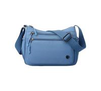 CORIOS Ultraleggero Borse a Tracolla da Donna Borse a Spalla con Tracolla Larga Regolabile Borsa a Mano con Tasche Multiple Nylon Borse Messenger Lavoro Viaggio Shopping Tote Blu