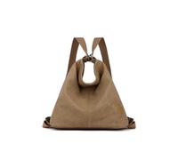 CORIOS Zaino da Donna Borsa a Mano in Tela Grande Borsa da Scuola Casuale Borsa a Spalla Multifunzione Borsa a Tracolla Vintage Borsa Tote per Lavoro Viaggi Shopping Caffè