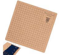 CORK MACRame Board - Makrame - Tavola per misurazione, Macrame Project Work Board | Progetto braccialetto con istruzioni incluse per creare creazioni macramè e nodo, macrame