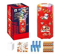 Corlidea Macchina automatica di Bolla di Natale, Macchina di Bolle Fireworks con Luci LED RGB Abbaglianti, Giocattoli Automatici Scintille per Feste di Bambini, Matrimoni, Natale, Capodanno Cinese