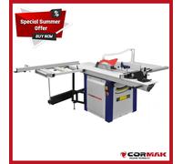 CORMAK PS12E Sega da tavolo 1220 x 2000 mm Formato tabella con prolunga 400V