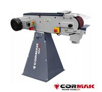 CORMAK SM75 levigatrice a rullo con base RUSTICATRICE SATINATRICE 3Kw 2000X75MM