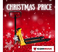 CORMAK SP2500E Carrello per pallet con bilancia elettronica 2500kg