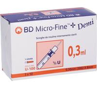 corman BD Siringa Per Insulina 0,3 ml Demi 30g 30 Pezzi