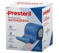 Corman BENDA ELASTICA AUTOADESIVA LATEX FREE PRESTERIL CM 7,5X4,5 M TESI BLU