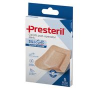 Corman CEROTTO PRESTERIL SILI-SOFT SKIN POST OPERATORIO 5X7,5 CM 5 PEZZI
