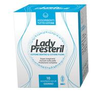 Corman - Lady Presteril Giorno Assorbenti con Ali Confezione 10 Pezzi
