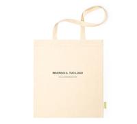 Cormar Shopper in Cotone Ecrù Personalizzata - Borsa Tote Ecologica con Nome o Frase -10 PEZZI- Idea Regalo, Matrimonio, Eventi, Gadget Aziendali - 38x42 cm