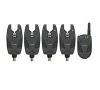 Cormoran Pro Carp Indicatore Morso Set F-2000 4+1 di Abboccata Wireless IN Caso