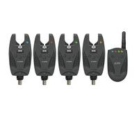Cormoran Pro Carp Set Indicatori Morsi F-2000 4+1 Wireless, LED, In Valigetta