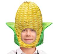 Corn Cob Hat, Cob Food Hat, Plush Corn Hat, Unique Farmhouse Decor Hat, Creative Farm Hat, Harvest Festival Hat, Cosplay Corn Hat, Farm Themed Costume Hat, Plush Cosplay Accessories, Corn Cob Cosplay