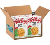 Corn Flakes Fiocchi Di Mais Con Vitamine E Ferro 375g [CAIYA® BOX da 4 Confezioni]