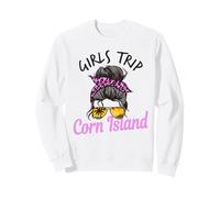 Corn Island - Chignon con Capelli disordinati per Ragazze Felpa