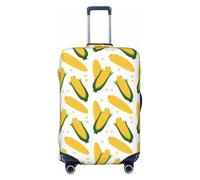 Corn On The Cob - Copribagagli da viaggio, elastico, per valigie, 45-81 cm, Nero , L
