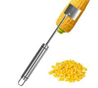Corn Peeler - Stainless Steel Portable Quick Corn Kernel Cutter Tool | Corn The Cob Remover | Corn Kernel Remover Thresher | Corn Peeler Stainless Steel For Mother Friends Chef Kernel Remover Tool