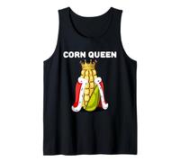 Corn Queen | Camicia da donna amante del mais | Carino mais Sweetcorn Canotta