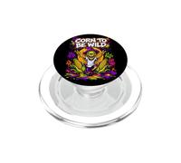 Corn To Be Wild Halloween Scarecrow Graffiti Graphic Cool PopSockets PopGrip per MagSafe