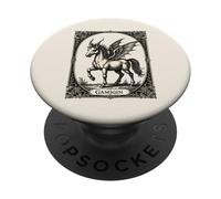 Corna, ali e sussurri Gamigin Rises PopSockets PopGrip Adesivo