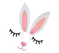 Corna Cervo Torta - Orecchie Coniglio Decorazione, Set, Cartoncini | Renna Inserti Natale Matrimonio Compleanno Festa Forniture Sicuro Dolce Bianco Animale Ornamento Accessorio Pezzo