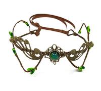 Corna Corna Ispirazione Medievale Con Cerchietto Floreale Per Giochi Ruolo Accessori Per Eventi Cosplay Festival Scintillanti Da Favola