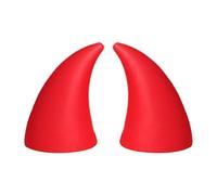 Corna del diavolo per casco protettivo, corna del diavolo, decorazione del casco protettivo con luce, riutilizzabili, corna decorative, decorazione natalizia per parare