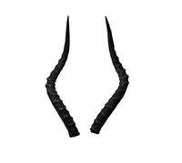 Corna di Antilope Impalla ca. 63 cm - Corna artistiche realistiche di Motes Masken, fatte a mano, robuste e leggere - Ideali per Krampus, Perchten, feste e eventi a tema e decorazioni (Impalla 2)