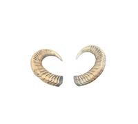 Corna di bufalo d'acqua ca. 64 cm - Corna artistiche naturali di bufalo d'acqua di Motes Masken, realizzate a mano, robuste e leggere - Ideali per Krampus, Perchten, feste e eventi a tema e