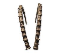 Corna di capra circa 175 cm - Corna artistiche realistiche di Motes Masken, fatte a mano, robuste e leggere - Ideali per Krampus, Perchten, feste e eventi a tema e decorazioni (Capra estremo)