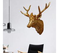 Corna di cervo Animale Parete di Testa Della Statua di Attaccatura Della