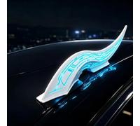 Corna di drago LED per auto 7 effetti di colore impermeabile decorazione | Effetti LED dinamici, design impermeabile, stile semplice del veicolo, decorazione creativa di Halloween, adatta per SUV