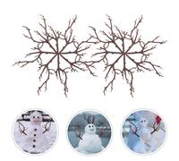 Corna di renna in plastica da 20 pezzi: corna di renna di plastica artificiale