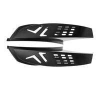 Corna per Casco in ABS Nero, Coppia Decorativa | Accessorio per Caschi, Installazione Semplice, Design Innovativo, Compatibile con Scooter Elettrici e Veicoli a Due Ruote
