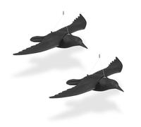 Cornacchia spaventapasseri Cornacchie decorative Dissuasori per uccelli 58 cm
