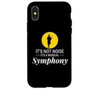 Cornamusa suonatrice strumento musicale cornamusa Scottish Heritage Custodia per iPhone X/XS