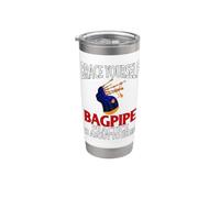 Cornamusa umoristica per fare pratica con pifferaio divertente Bicchiere termico in acciaio inox doppia parete
