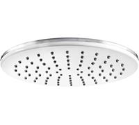 Cornat Classic - Soffione per doccia a 1 getto, con giunto sferico e ugelli anticalcare, 225 mm, cromato, TECBW3402