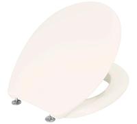 Cornat KSCET23 - Sedile WC "Cetina", in Duroplast, facile da pulire, design a tinta unita, si adatta a qualsiasi bagno/sedile WC/copriwater/copriwater/copriwater