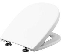 Cornat Montego 2.0 KSMONSC01 - Sedile WC in Duroplast di facile manutenzione, funzione Quick up & Clean, abbassamento automatico, facile da montare dall'alto/sedile WC/coperchio WC
