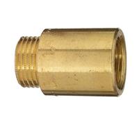 Cornat prolunga rubinetto, con filettatura interna ed esterna, in ottone lucido a 3/4Zoll IG, larghezza 20 mm, 1 pezzo, t381702