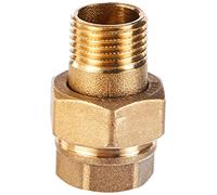 Cornat Raccordo a vite in ottone, 1/2", T396620
