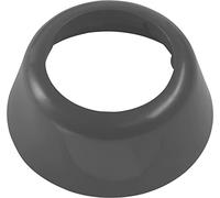 Cornat Rezyklat - Rosetta 50 mm x 85 mm x 35 mm, realizzata in plastica riciclata, Made in Germany, colore grigio
