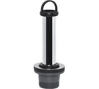 Cornat Rezyklat T322901R - Valvola per piatto doccia da 1 1/2 pollici, realizzata in plastica riciclata, made in Germany, di qualità, tubo di supporto, tappo per vasca doccia, colore: Grigio