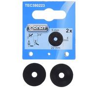 Cornat rubinetto Rondelle 22 mm 2 pezzi, tec380223