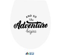 Cornat Sedile Wc Avventura Relief-Motiv, Con L'Abbassamento, Termoindurente /#