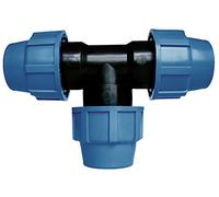 Cornat Sistema di irrigazione Raccordo a T Tubo in polietilene, ø 32 mm, in Polipropilene, per Acqua Fredda da