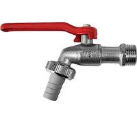 Cornat, T300801, Valvola di scarico a sfera 1/2 "cromato opaco