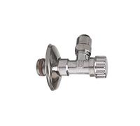 Cornat, T317004, Valvola di angolo 1/2"auto-sigillanti, cromo