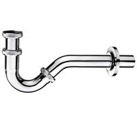 CORNAT T317503 - Trappola per bidet 1 1/4", cromata 215 | Facile manutenzione e resistente alla corrosione - Sifone tubolare - Raccordo di scarico - Attacco 1 1/4" x 32 mm - 4"