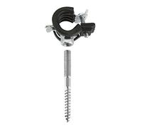 Cornat T562123 - Fascette stringitubo con inserto di protezione acustica in acciaio/gomma, 35 mm, 2 pezzi, 1 pezzo