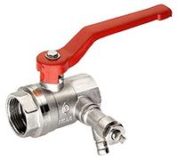 Cornat T571452 Rubinetto a sfera con scarico, 3/4 Zoll